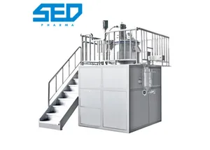 Touch Screen Pharmaceutical Granulation Equipments Wet Powder Rapid Mixer Granulator