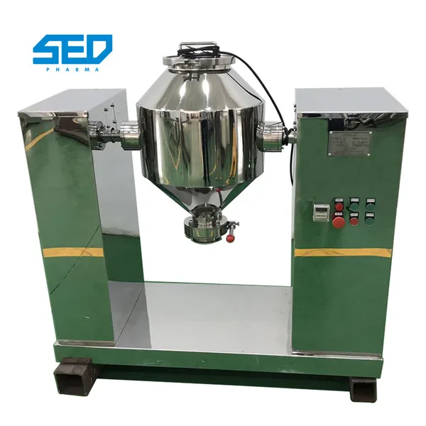 Stainless Steel Double Cone Blender 50L Dry Powder Mixing Equipment, view 1