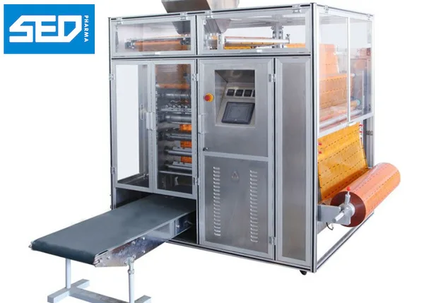 SED-900KDB 380V 50Hz Vertical Sachet Forming Filling Sealing Device Multi Lanes Stick Packaging Machine, view 1