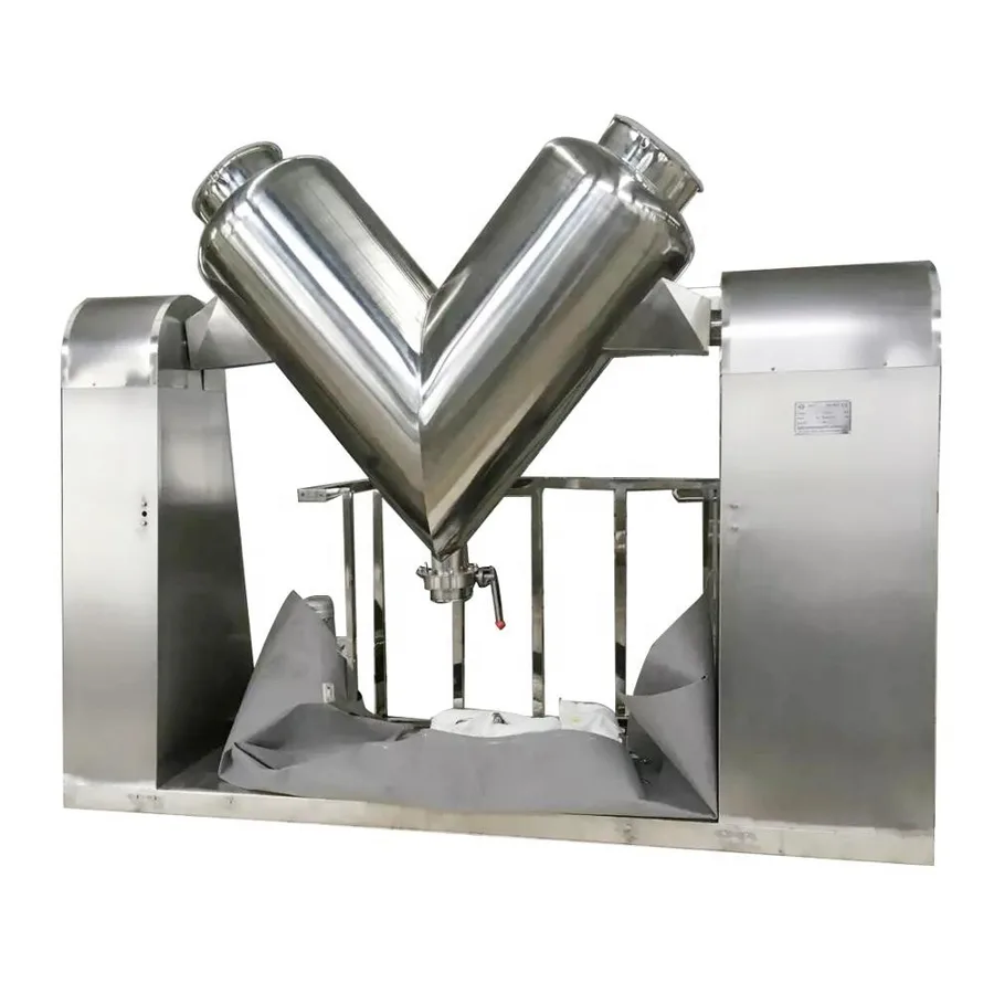 Industrial 200L V Type Powder Mixer Pharmaceutical Nutriceutical Chemical, view 1
