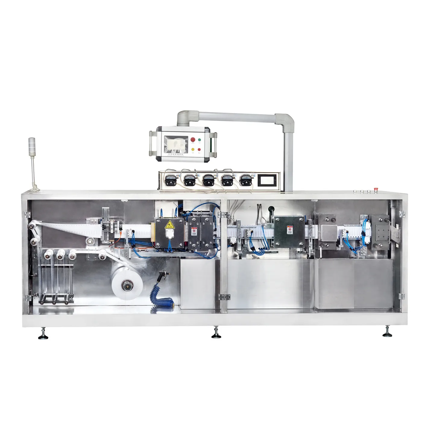 Automatic Plastic Ampoule Filling Sealing Liquid Filling Machine, view 1