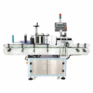 Tin Can Automatic Labeling Machine For Universal Round Bottle Labeling