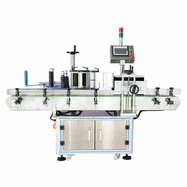 Tin Can Automatic Labeling Machine For Universal Round Bottle Labeling, view 1