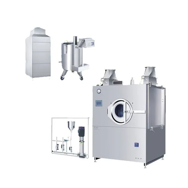 Stainless Steel Nut Sugar Film Coating Machine With Long Life Time Service, view 1