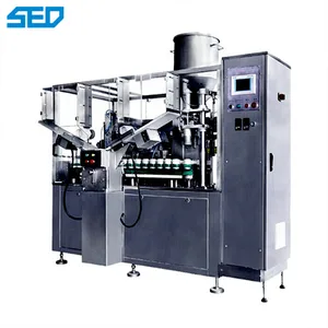 Fully Automatic Tube Filling And Sealing Machine For Cosmetics