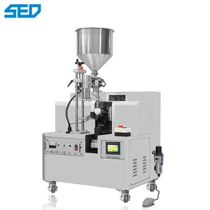 Semi Auto Pharmaceutical Machinery Equipment Cosmetic Cream Ointment Hose Filling Sealing