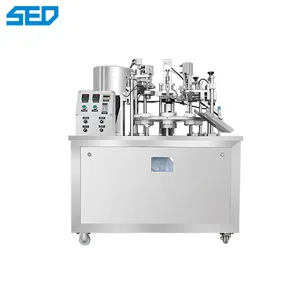 Automatic Rotating Plastic Hose Tube Filling And Sealing Machine