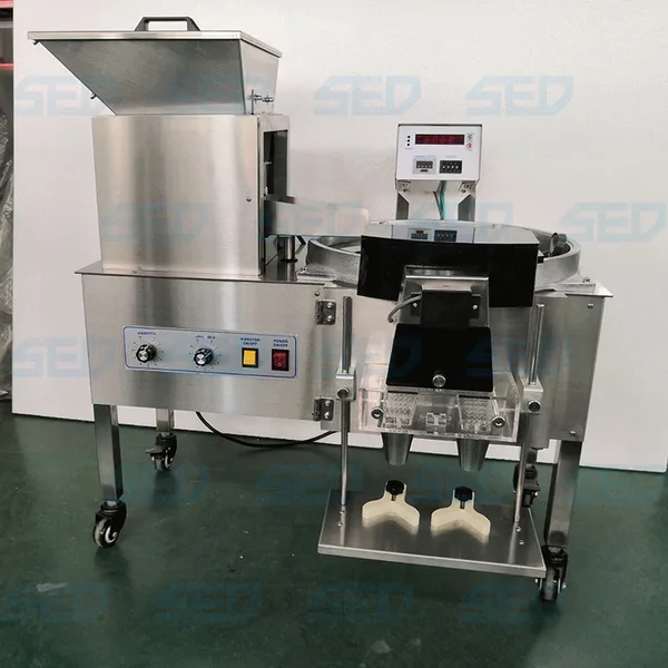 Desktop Semi Automatic Capsule Counting Machine, view 1