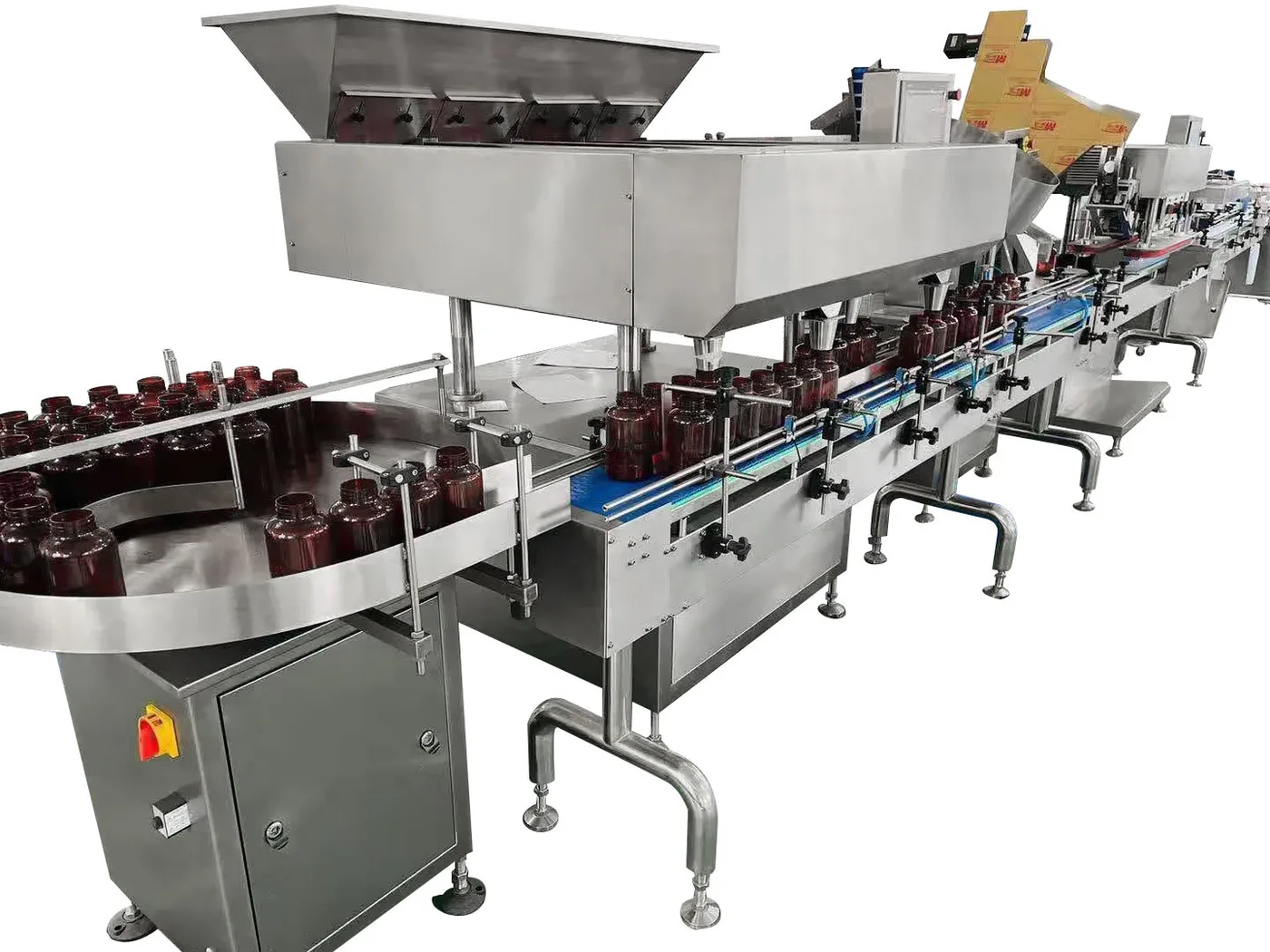 Fully Automatic Chewing Gum Candy Tablet Capsule Counting Machine With 32 Passageway, view 1