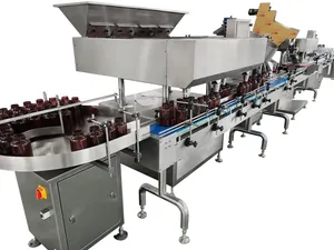 Fully Automatic Chewing Gum Candy Tablet Capsule Counting Machine With 32 Passageway
