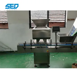 Pharmaceutical Grade Capsule Pill Candy Counting Machine