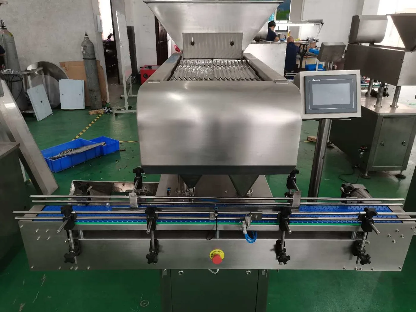 16 Passageway High Speed Electronics Fully Automatic Tablet Capsule Counting Machine, view 1