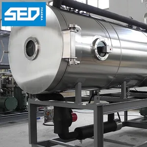SED-10DG 100 Kgs Per Batch Industrial Lyophilisation Equipment High Efficiency For Vegetable / Fruits Drying, view 1