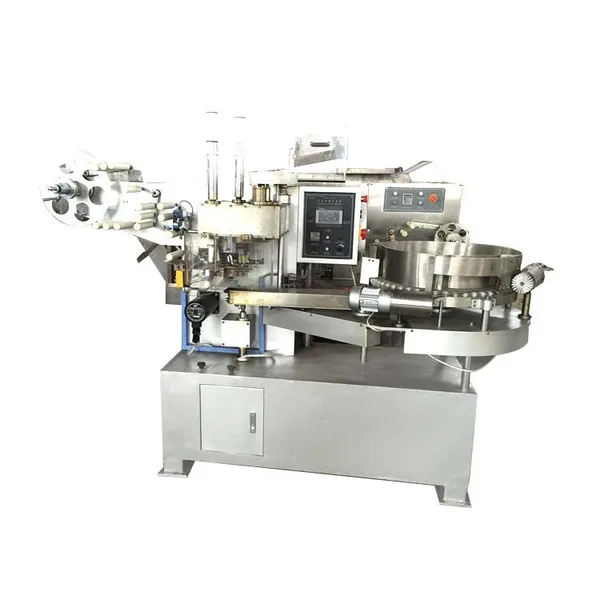 Automatic Small Hard Candy Lollipop Packing Machine With Total Power 2.1kw, view 1
