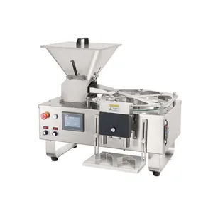 Stainless Steel Two Heads Vibrating Capsule Counting Machine With Automatic