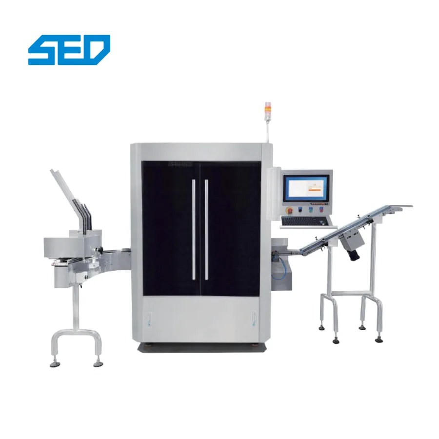 Blister pack inspection equipment for controlled optics and lighting