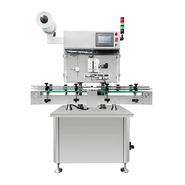 Desiccant inserter machine for bottle-line integration