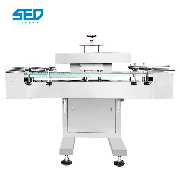 SED aluminum foil induction sealing machine conveyor and sealing head