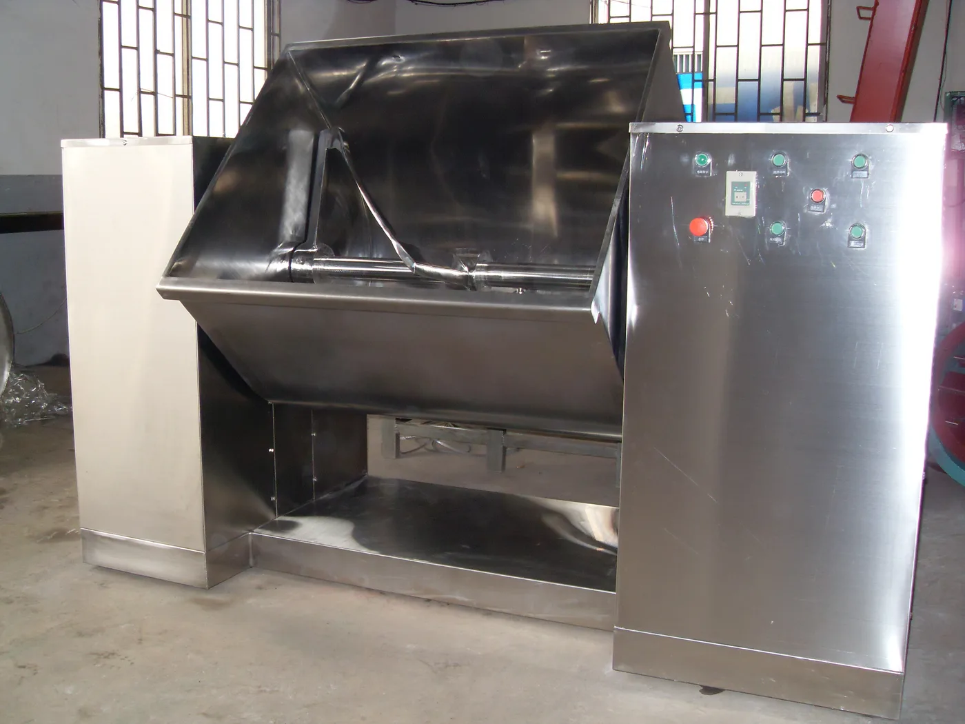 Horizontal Ribbon Powder Mixer Machine 300L Pharmaceutical Blender Mixer Machine, view 2